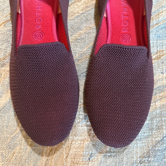 Rothy’s loafer flats in W11 (discontinued maroon-purple weave) - Picture 4 of 5